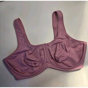 Wacoal Simone Sport High-Impact Underwire Bra Style #855170 Size 42DD Pink